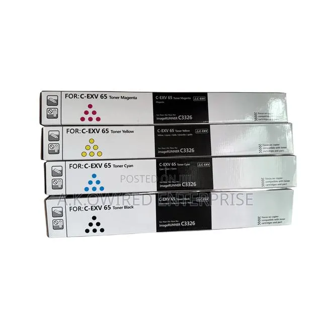 Color Toner Cartridge Exv65 for Canon Image C3326i C3326 · Photo 1