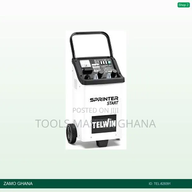 Telwin Sprinter 4000 Start 12-24v 230v Battery Charger - Tel-829391 · Photo 1