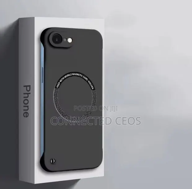 Magnetic Frameless Case for iPhone 16E Wireless Charging Back Cover · Photo 1