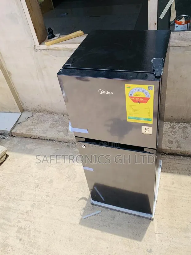 Kindly Check Out Midea 187l Fridge, 127l Double Door Top Mount Freezer · Photo 1