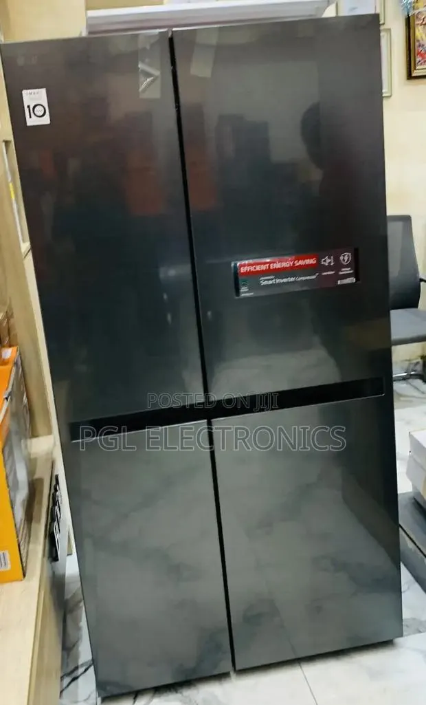 Lg 674l Side-by-Side Refrigerator With Multi Air Flow, Gc-B257kqjw · Photo 1