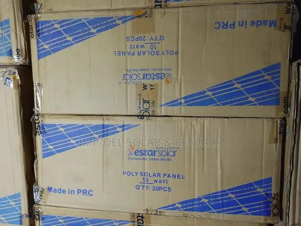 10w Mono Solar Panel · Photo 1