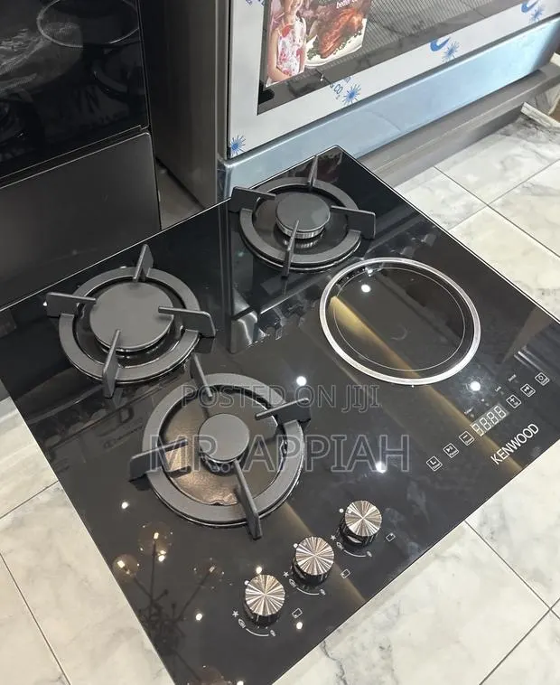 Efficient Kenwood 60cm 3 Gas With 1 Electric Hob(Tempered Glass) · Photo 1
