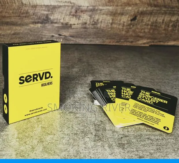 Servd. Couples Cards Game · Photo 1