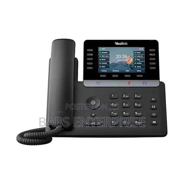 Yealink Sip-T74w-Wifi Ip Phone 16 Sip Accounts Gigabit Ethernet Poe · Photo 1