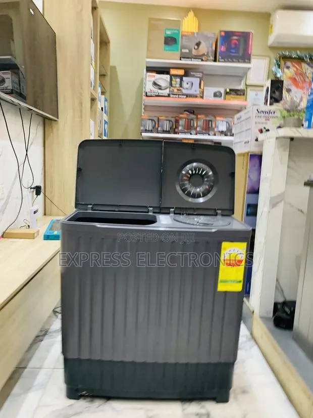 Long Lasting Nasco 11KG Twin Tub Washing Machine (NASTT-JS110) · Photo 1