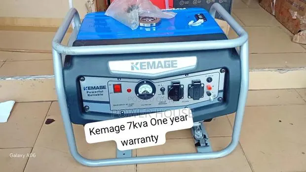 Heavy-Duty Kemage 7kva Petrol Generator Available 7kva · Photo 1