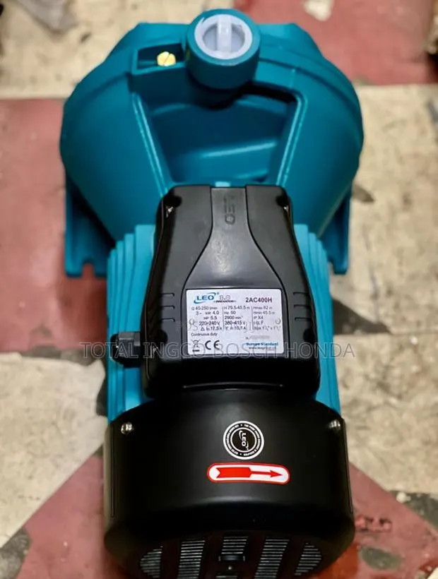 Leo Industrial Electric Pump 5.5hp · Photo 1