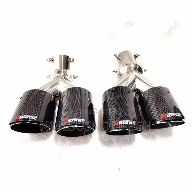 Premium Dual Carbon-Fiber Exhaust Muffler · Photo 1