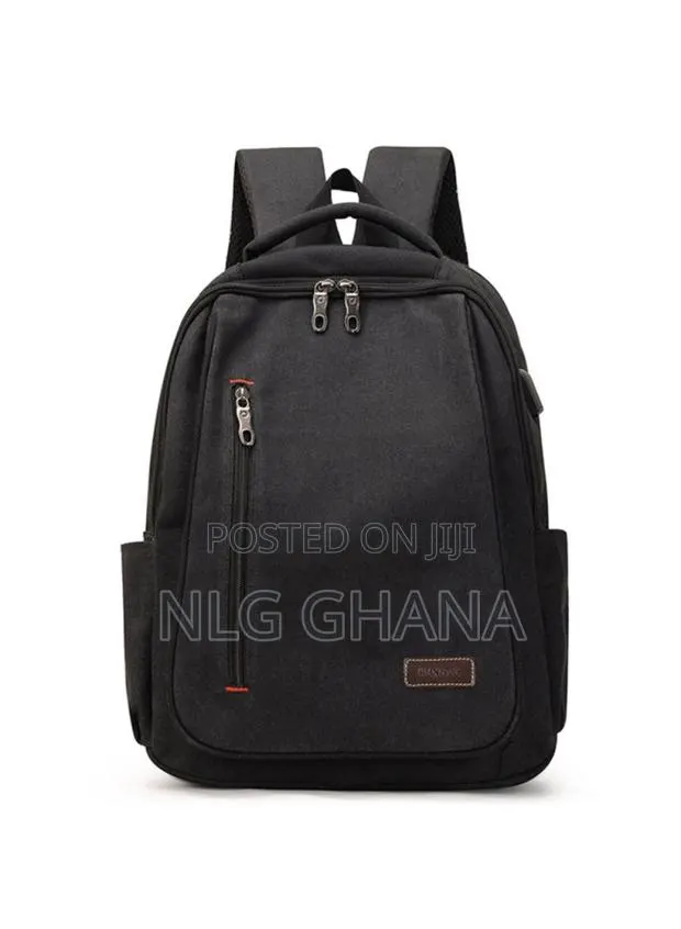 Casual Canvas Laptop Backpack With External Usb Charging. Tvx14021 · Photo 1