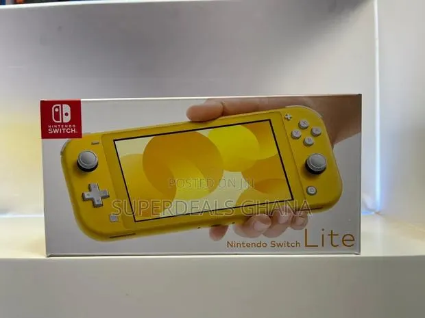 Nintendo Switch Lite Yellow + 64gb Sd Card · Photo 1