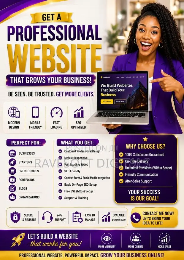 Get A Professional Website To Market Your Businness · Photo 1