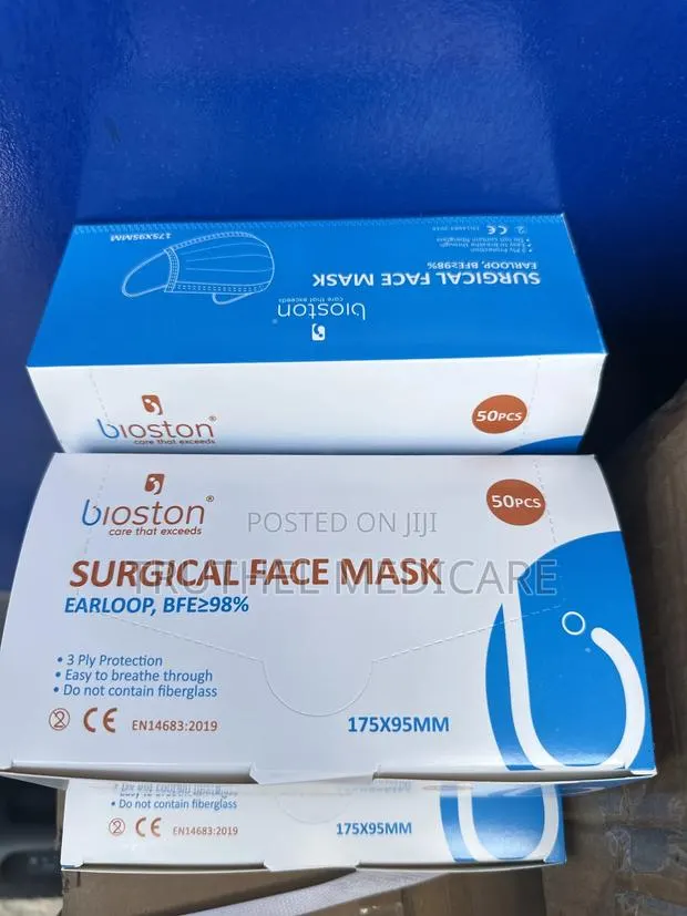 Surgical Face Mask ( Blue) · Photo 1