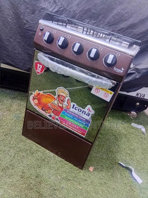 Icona 4 Burners Gas Cooker – Your Perfect Everyday Cooking Partner · Photo 1