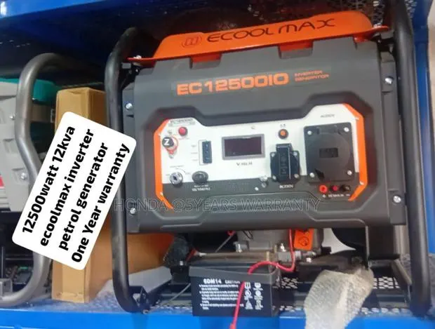 Uninterrupted Power Ecoolmax Inverter 12kva 14000watt Petrol · Photo 1