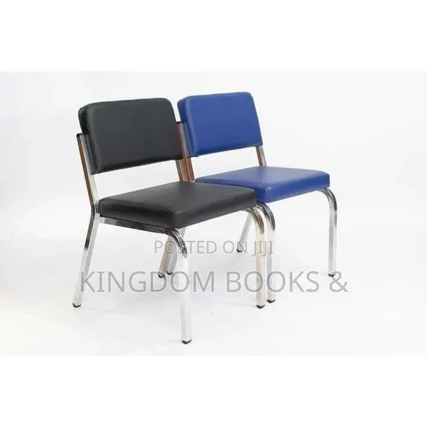 Professional Leather Office Visitors / Waiting Room Chair · Photo 1