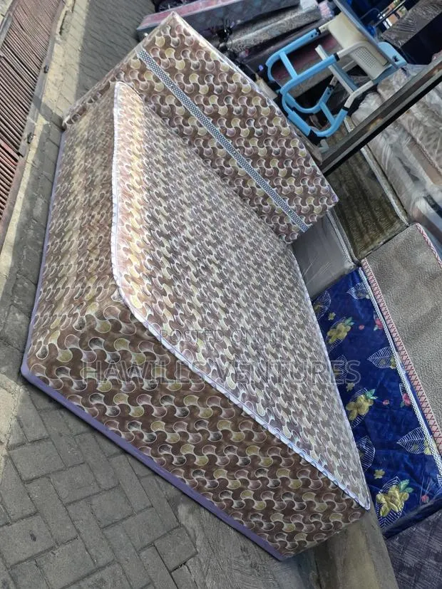 A Built-in Mattress With Bed Frame Double Size.