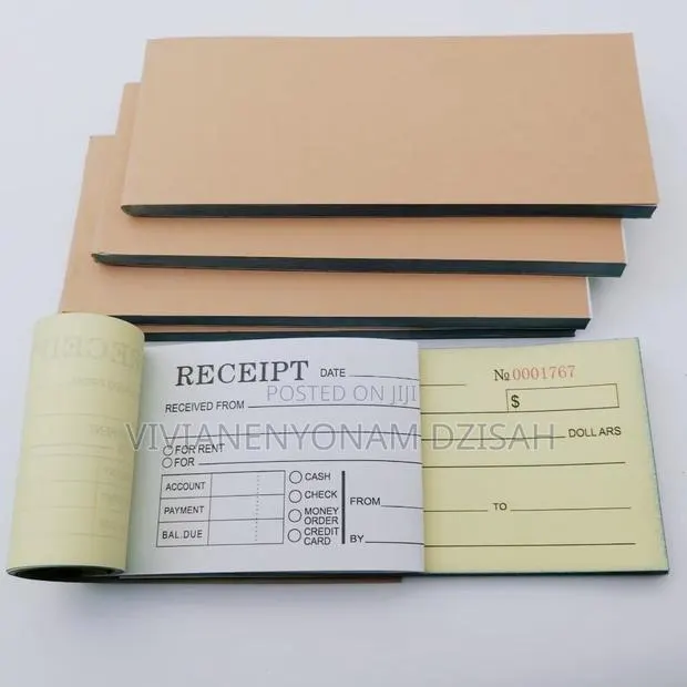 Reciept Book Printing · Photo 1