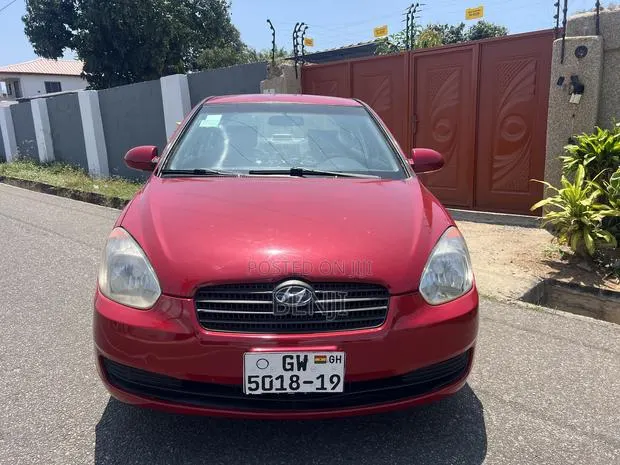 Hyundai Accent 2008 Red · Photo 1