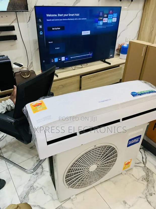 Available Now at Store Nasco Inverter Air Conditioner 1.5hp · Photo 1