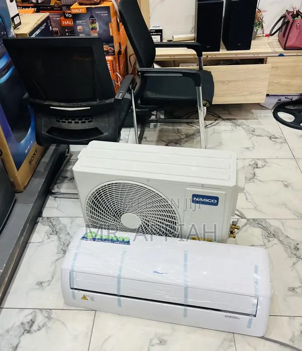 Authentic Nasco 1.5hp Dual Inverter Air Conditioner(Remote Control). · Photo 1