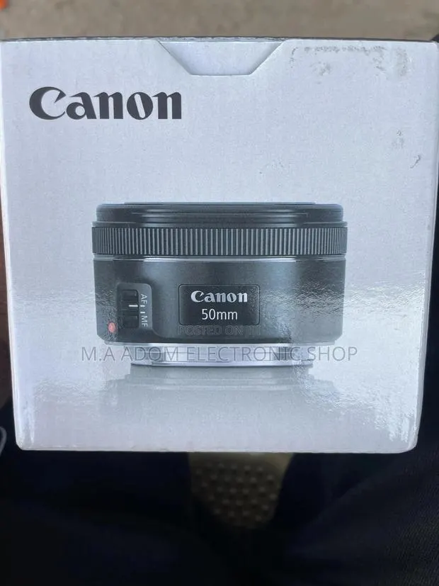 Canon Ef 50mm F/1.8stm Camera Lens · Photo 1