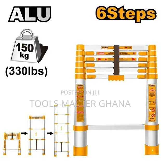 Telescopic Ladder # Hlad08061 · Photo 1