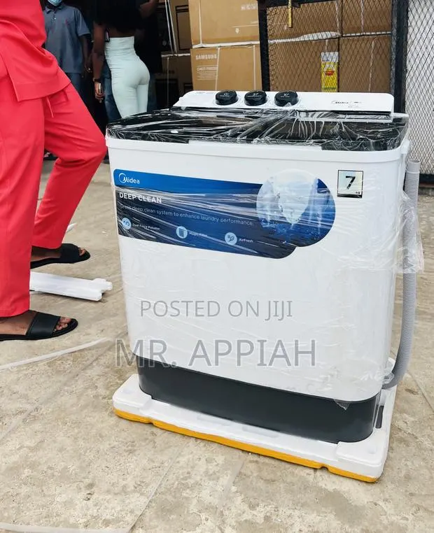 Order Midea Twin Tub Washing Machine(Spin Dry) White · Photo 1