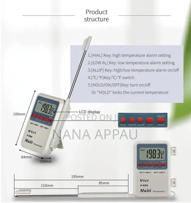 Digital Multi-Thermometer · Photo 1