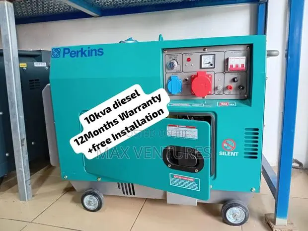 Perkins 10kva Diesel Generator Aether Flow Unit · Photo 1