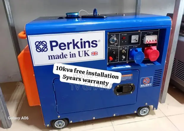 Core Tech Perkins 10kva 13000watt Diesel Engine Perkins · Photo 1