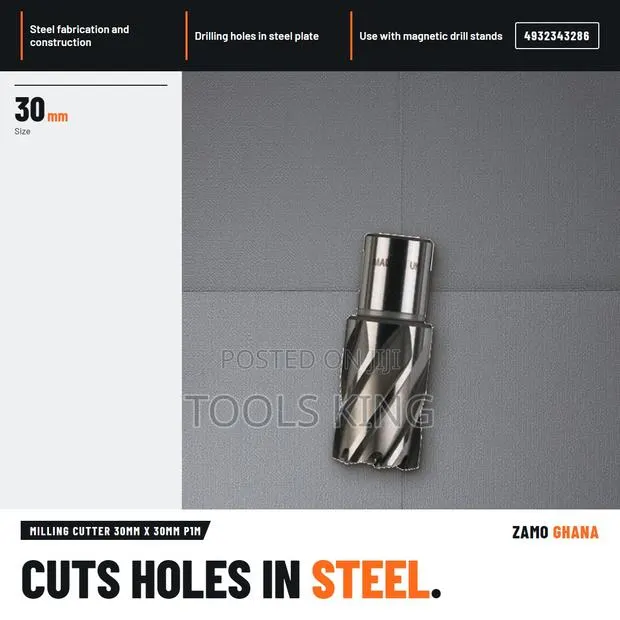 Milling Cutter 30Mm X 30Mm P1M - · Photo 1