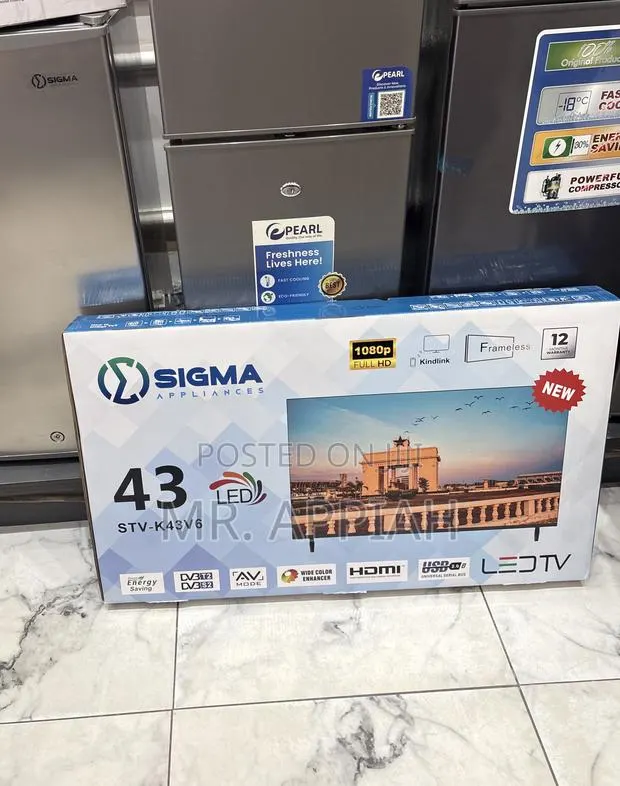 High Quality Sigma Sig-K43v6 43” Full Hd Digital Television · Photo 1