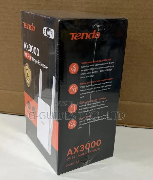 Tenda Ax3000 Wi-Fi 6 Dual-Band Range Extender · Photo 4
