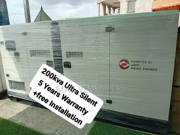 200kva Diesel Silent Engine Perkins Generator Optimized · Photo 1