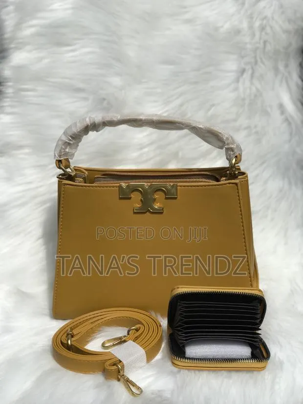 High Quality Leather Ladies Bags (Yellow, Orange and Blue) · Photo 1