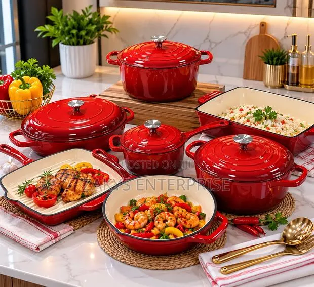 Cast Iron Set Cookware Set 11pcs · Photo 1