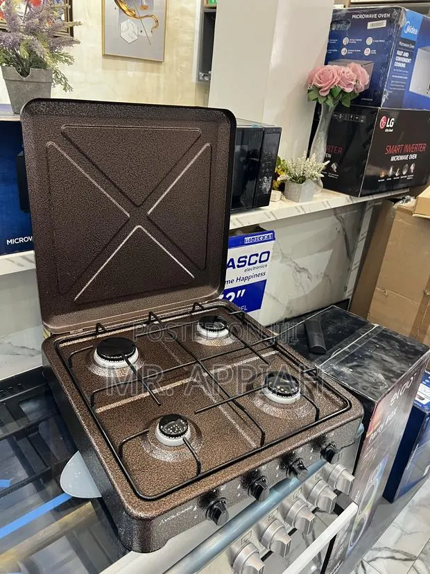 Efficient Classic Volcano 4 Gas Table Top Cooker(Brown) · Photo 1