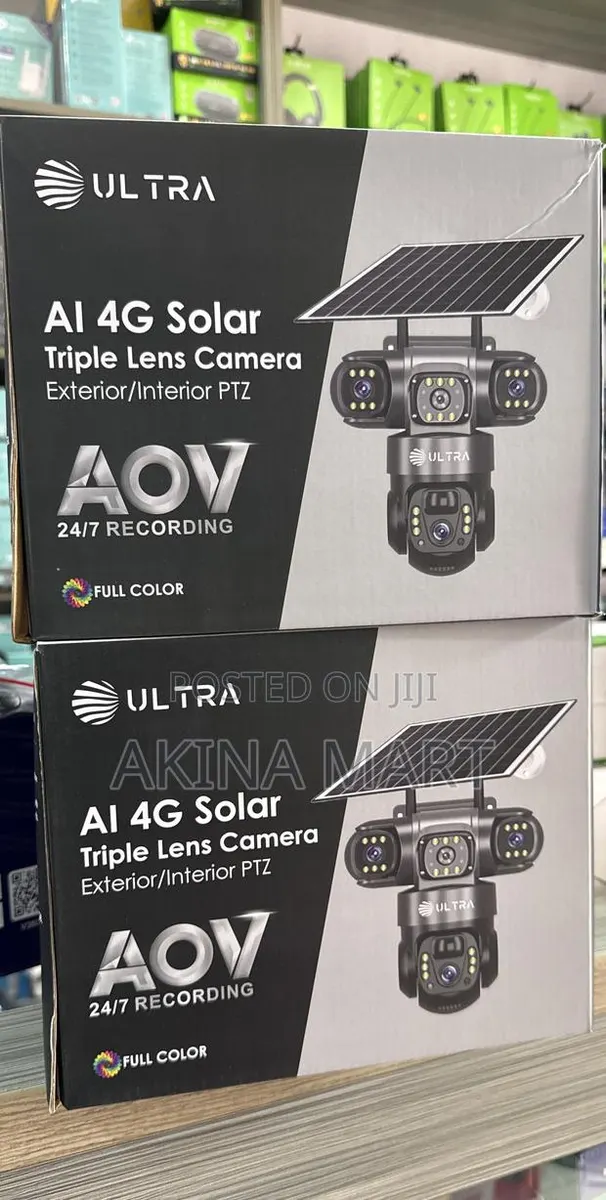 3lens Solar 4g Camera Aov Es30 4g Solar Camera · Photo 1