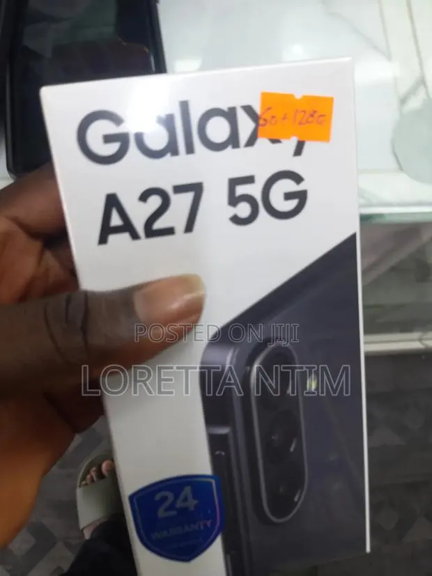 New Samsung Galaxy A27 128 GB Black · Photo 1