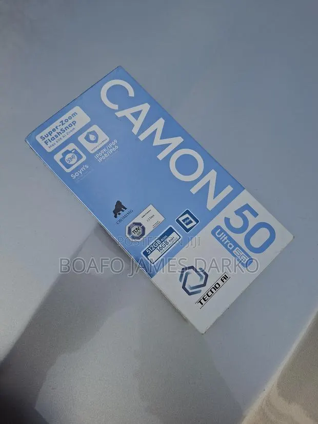 New Tecno Camon 50 Ultra 512 GB Black · Photo 1