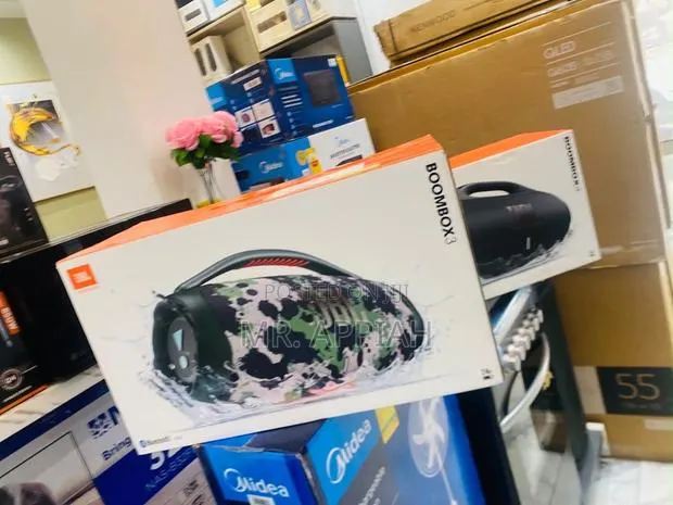 Unique JBL Boombox 3 Portable Bluetooth Speaker(Waterproof). · Photo 1