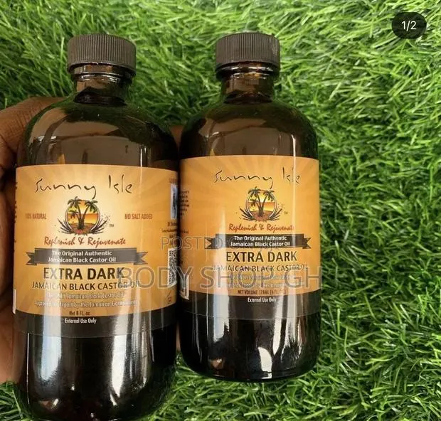 Sunny Isle Jamaican Black Castor Oil-8oz (Hair Beard) · Photo 1