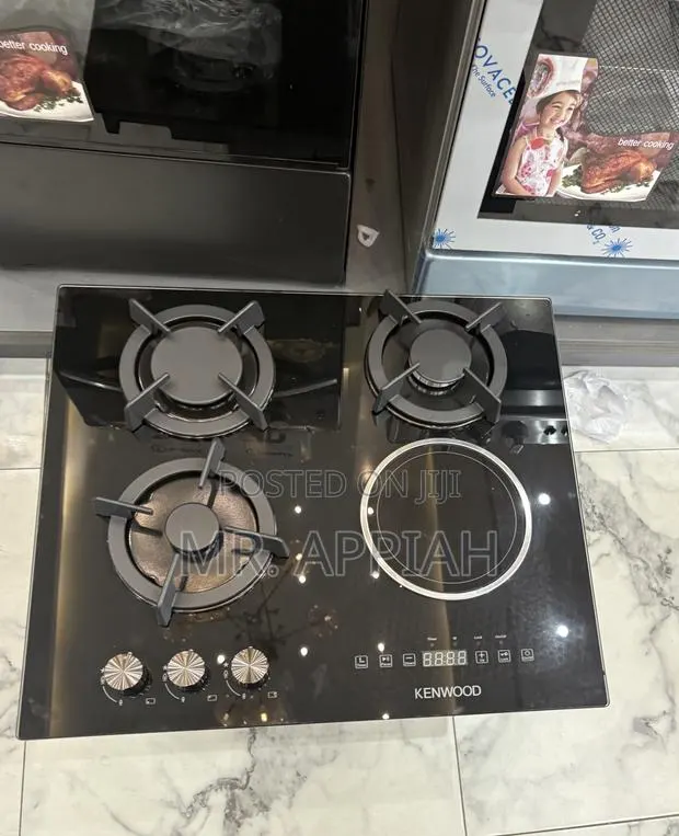 Order Kenwood 60cm 3 Gas With 1 Electric Burner(Touch Nob). · Photo 1