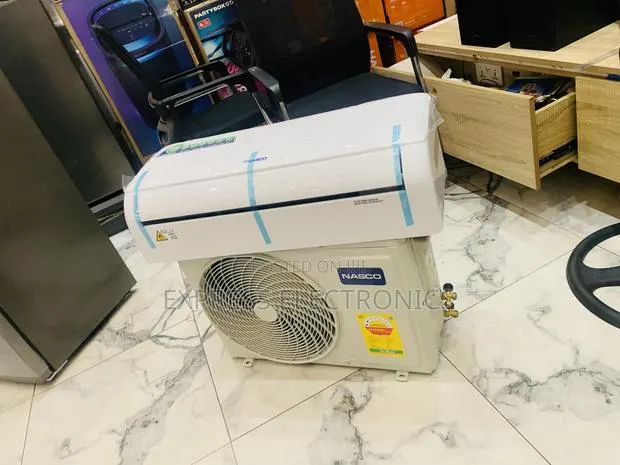 Eco Friendly Mode Function Split Dual Inverter 1.5hp Nasco White · Photo 1