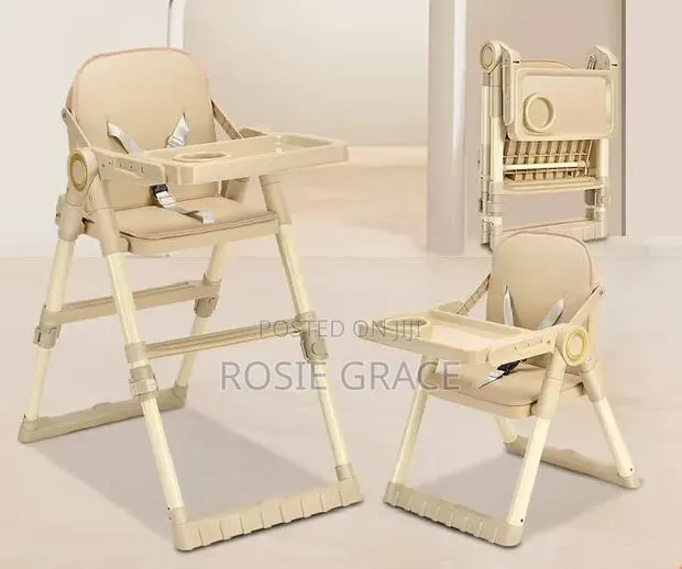 Foldable Height Adjustable Feeding High Chair · Photo 1