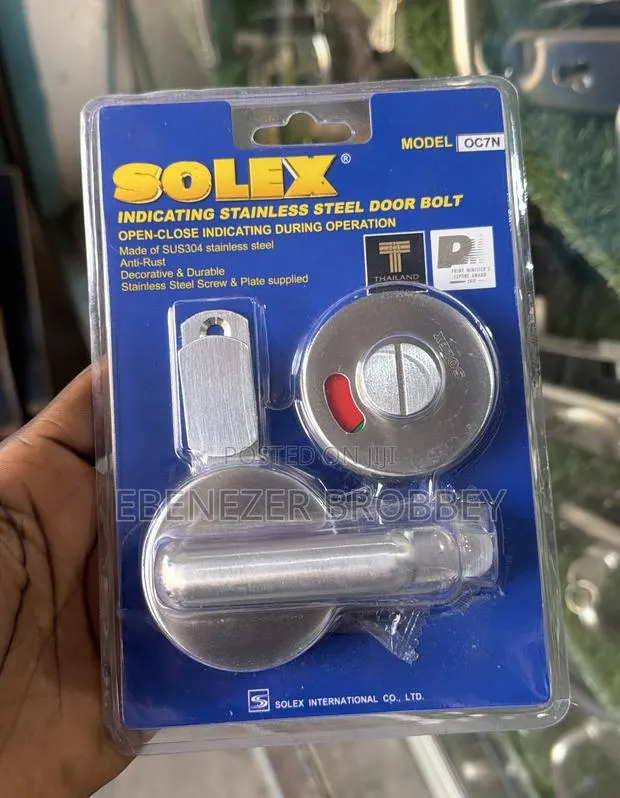 Toilet Door Lock · Photo 1