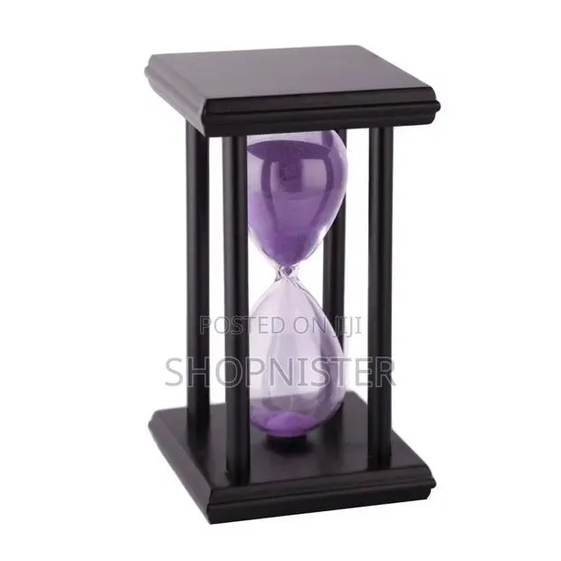Glass Hourglass Timer 60mins · Photo 1