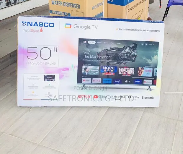 New Smart Crystal 50 Inch Smart Nasco Led UHD TV · Photo 1
