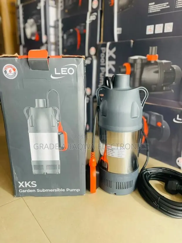 Power Rating of 900W(1.2hp) Leo Submersible Water Pump · Photo 1